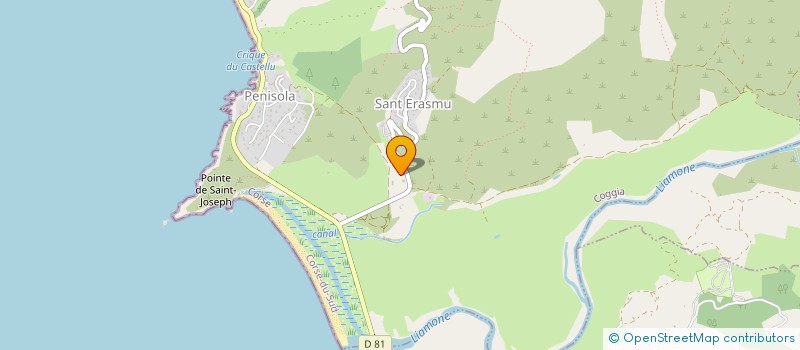 localisation de l'entreprise GROUPEMENT E FUNE à VICO