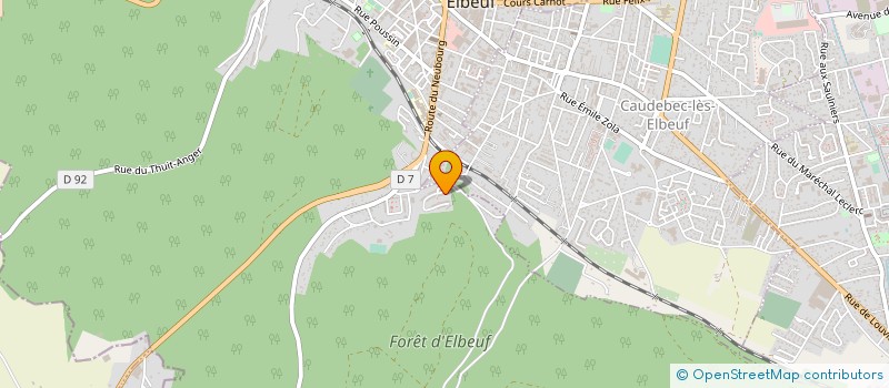 localisation de l'entreprise GROUPEMENT EFE-COC-CSP à ELBEUF