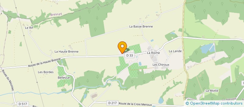 localisation de l'entreprise GROUPEMENT ELEVEURS CHAROLAIS BOURBONNAI  MEILLARD