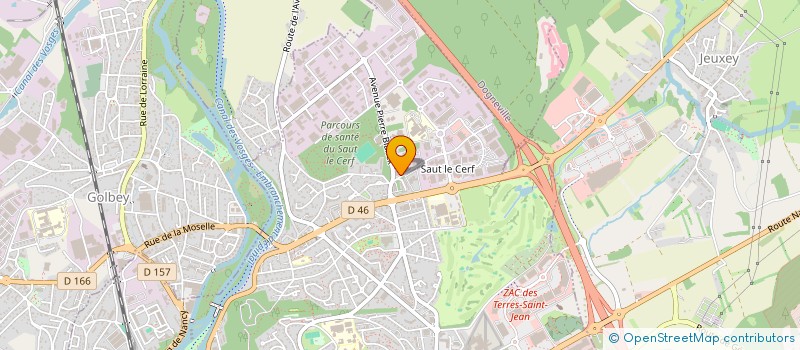 localisation de l'entreprise GROUPEMENT EMPLOYEUR ADMR DES VOSGES  EPINAL