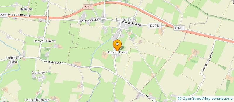 localisation de l'entreprise GROUPEMENT EMPLOYEUR D'AGRICULTEURS  LONGUEVILLE