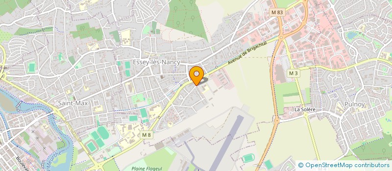 localisation de l'entreprise GROUPEMENT EMPLOYEUR DES SOINS IMMEDIATS DE LORRAINE  ESSEY-LES-NANCY