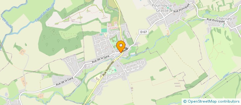 localisation de l'entreprise GROUPEMENT EMPLOYEUR DU MOUVEMENT SPORTIF  VERNY