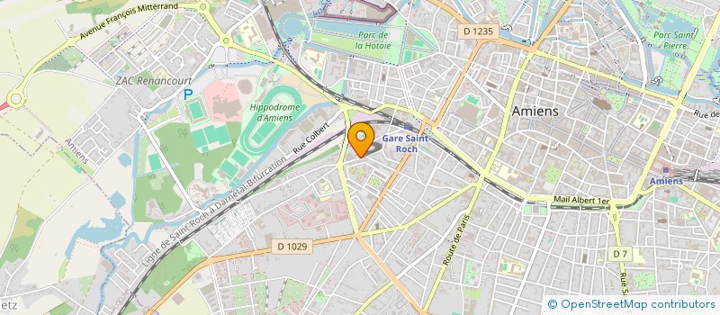 localisation de l'entreprise GROUPEMENT EMPLOYEUR JUDO HAUTS DE FRANCE  AMIENS