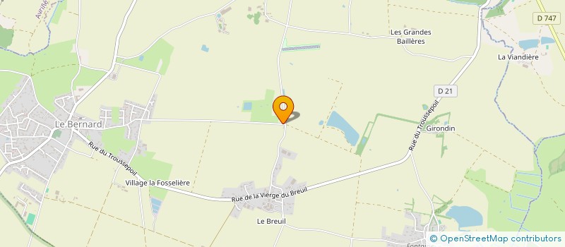 localisation de l'entreprise GROUPEMENT EMPLOYEUR JUPITER à BERNARD (LE)