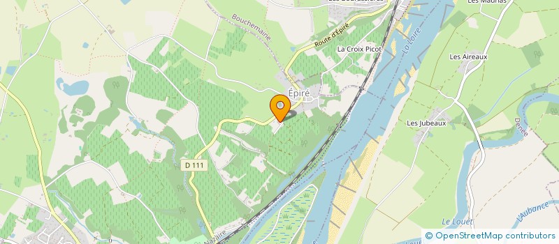 localisation de l'entreprise GROUPEMENT EMPLOYEUR LAUREAU MAHE à SAVENNIERES