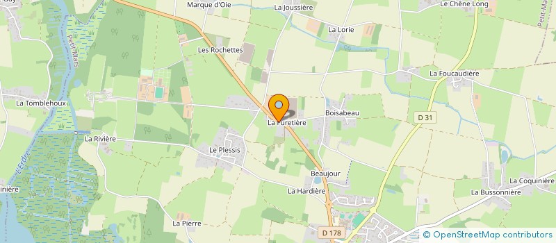 localisation de l'entreprise GROUPEMENT EMPLOYEUR LEGU SERVICES  PETIT MARS