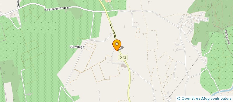 localisation de l'entreprise GROUPEMENT EMPLOYEUR VERGERS VOISIN RIOU  ST GILLES