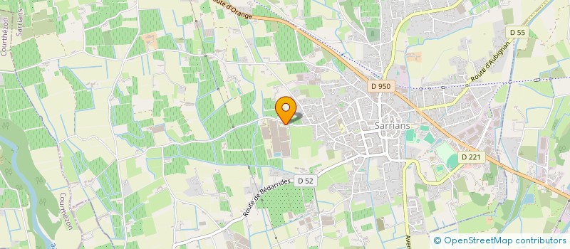 localisation de l'entreprise GROUPEMENT EMPLOYEURS AGRICOLES TILLON  SARRIANS