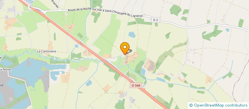 localisation de l'entreprise GROUPEMENT EMPLOYEURS BIRONNIERE  SAINT-CHRISTOPHE-DU-LIGNERON