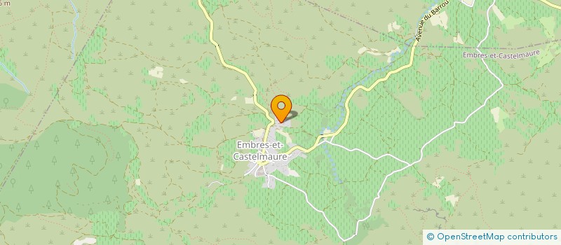 localisation de l'entreprise GROUPEMENT EMPLOYEURS D EMBRES  EMBRES-ET-CASTELMAURE