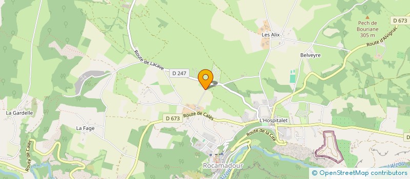 localisation de l'entreprise GROUPEMENT EMPLOYEURS DE CAMPALIX  ROCAMADOUR