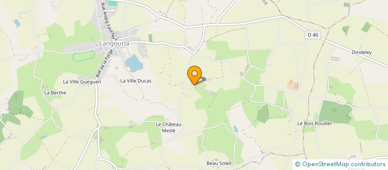 localisation de l'entreprise GROUPEMENT EMPLOYEURS DE L ENTENTE à LE MENE