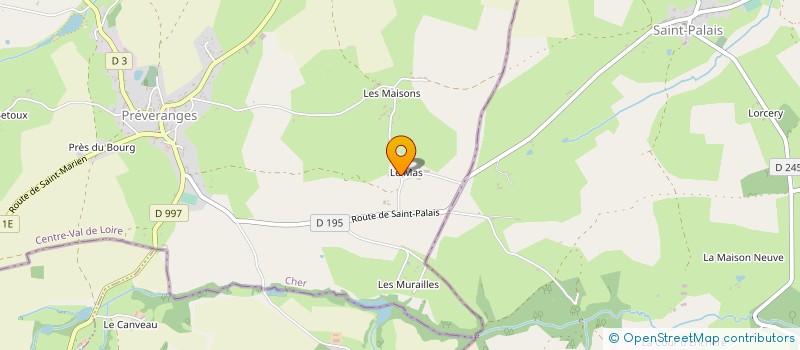 localisation de l'entreprise GROUPEMENT EMPLOYEURS DE LA MATHAS à SAINT-PRIEST-LA-MARCHE