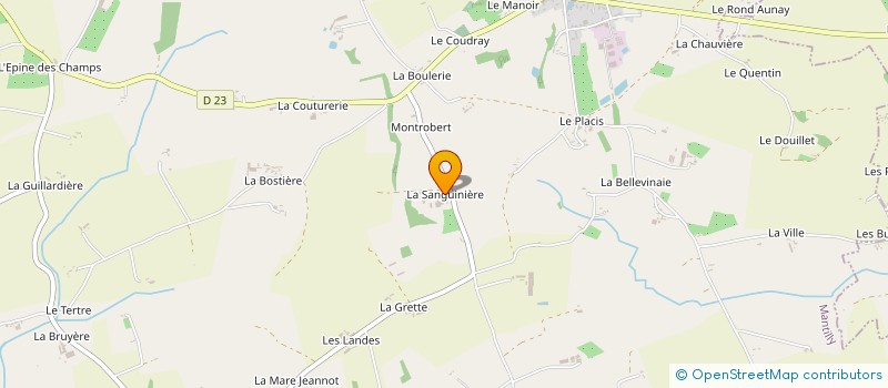 localisation de l'entreprise GROUPEMENT EMPLOYEURS DE MANTILLY à MANTILLY