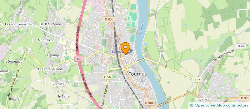 localisation de l'entreprise GROUPEMENT EMPLOYEURS DE SEILLE ET SAONE  LACROST