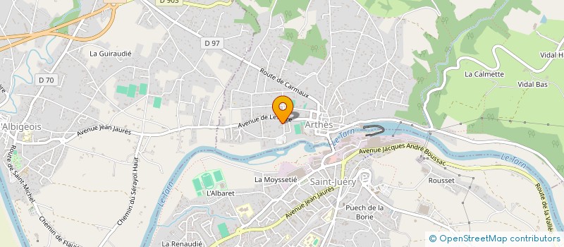 localisation de l'entreprise GROUPEMENT EMPLOYEURS DES 4 CHEMINS à SAINT JUERY