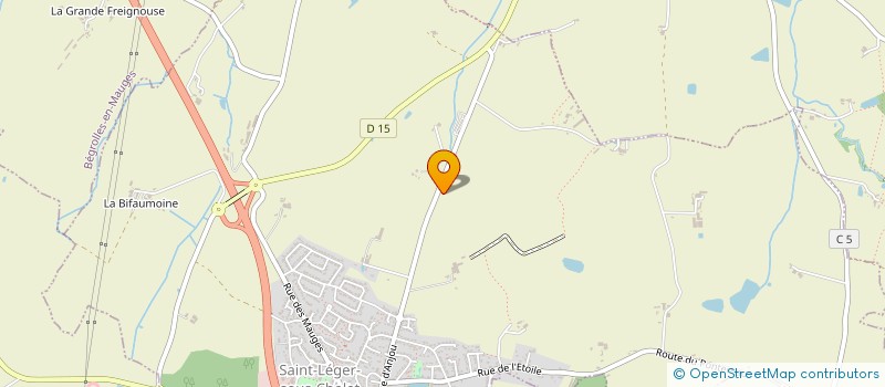 localisation de l'entreprise GROUPEMENT EMPLOYEURS DES CHENES à SAINT-CHRISTOPHE-DU-BOIS