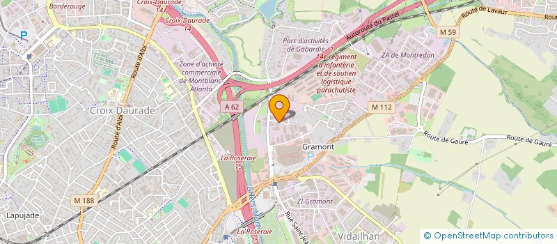 localisation de l'entreprise GROUPEMENT EMPLOYEURS DES FRANCAS D'OCCITANIE à TOULOUSE