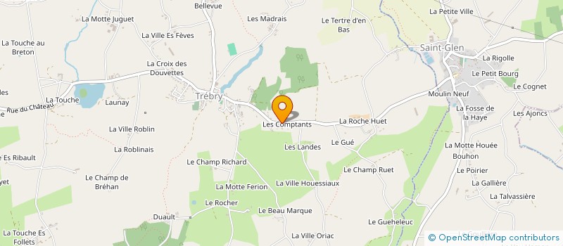 localisation de l'entreprise GROUPEMENT EMPLOYEURS DES MOULINS  TREBRY