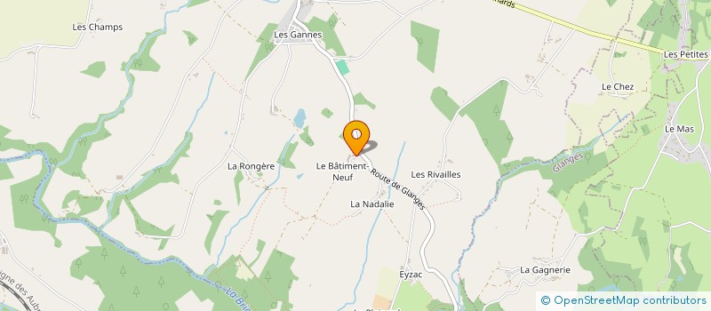 localisation de l'entreprise GROUPEMENT EMPLOYEURS DES TROIS RIVIERES à SAINT-GENEST-SUR-ROSELLE