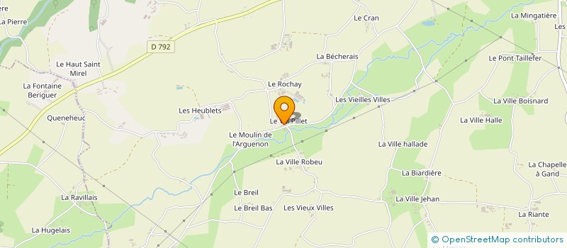 localisation de l'entreprise GROUPEMENT EMPLOYEURS DU VAL à PLENEE-JUGON