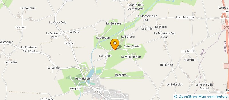 localisation de l'entreprise GROUPEMENT EMPLOYEURS DUAULT PASCO  TREVE