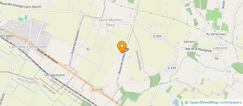 localisation de l'entreprise GROUPEMENT EMPLOYEURS G 2 P  SAINT-MARTIN-PETIT