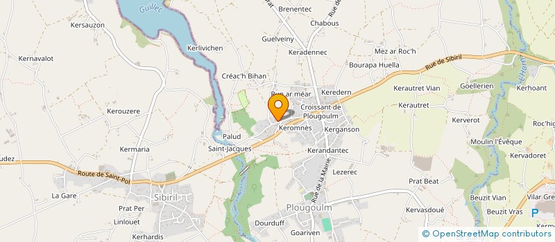 localisation de l'entreprise GROUPEMENT EMPLOYEURS HORTICOLE  PLOUGOULM