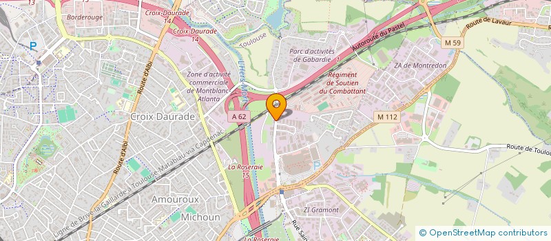 localisation de l'entreprise GROUPEMENT EMPLOYEURS INSERTION... à TOULOUSE