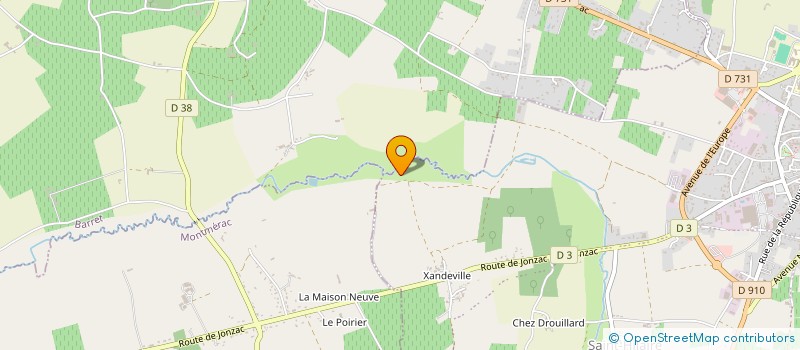 localisation de l'entreprise GROUPEMENT EMPLOYEURS JOB à GUIMPS