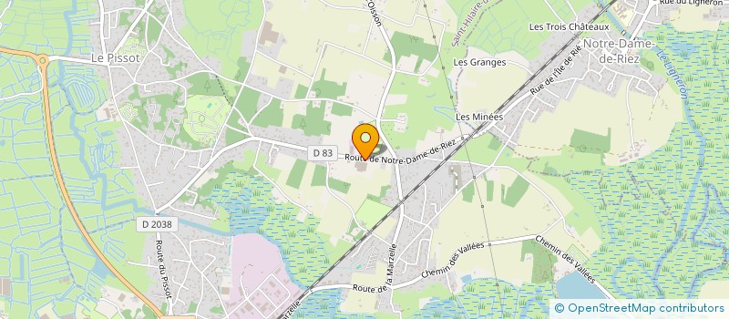 localisation de l'entreprise GROUPEMENT EMPLOYEURS LA MARZELLE à SAINT-HILAIRE-DE-RIEZ