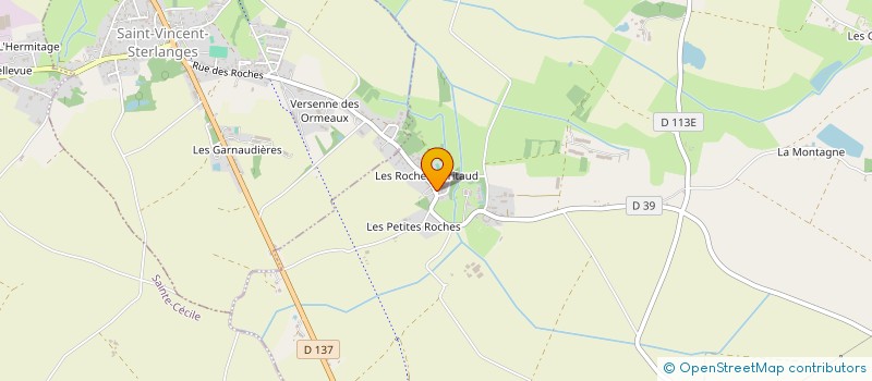 localisation de l'entreprise GROUPEMENT EMPLOYEURS LE BIENVENU  SAINT-GERMAIN-DE-PRINCAY