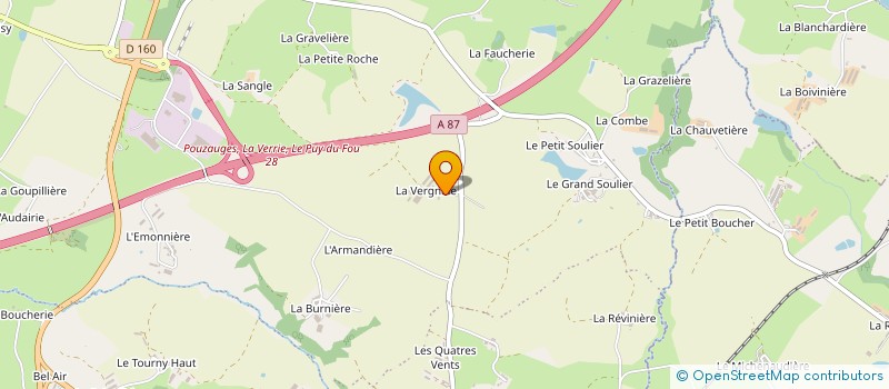 localisation de l'entreprise GROUPEMENT EMPLOYEURS LE PRE LONG  CHANVERRIE