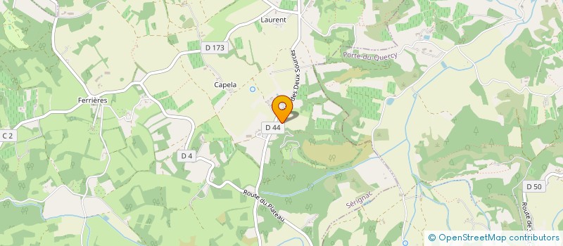 localisation de l'entreprise GROUPEMENT EMPLOYEURS LES ARIGNES  SERIGNAC