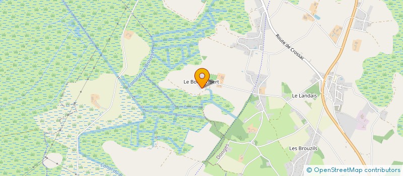 localisation de l'entreprise GROUPEMENT EMPLOYEURS MEZEVEN  DONGES