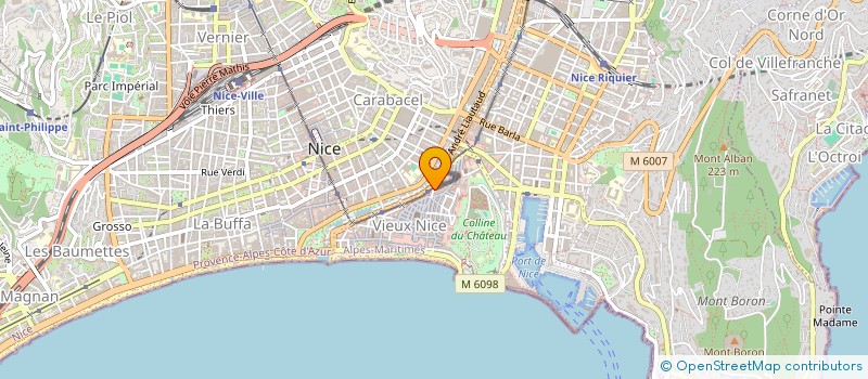 localisation de l'entreprise GROUPEMENT EMPLOYEURS NETTOYAGE à NICE