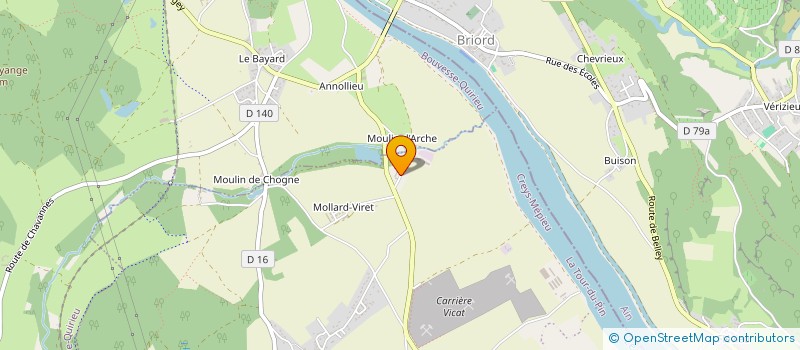 localisation de l'entreprise GROUPEMENT EMPLOYEURS PLAINE DE FAVERGES à CREYS-MEPIEU