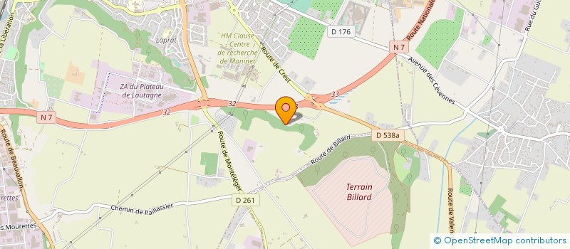 localisation de l'entreprise GROUPEMENT EMPLOYEURS VERGERS DE VALSUD à VALENCE