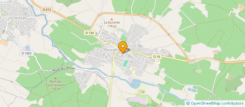 localisation de l'entreprise GROUPEMENT EMPLOYEURS VIGNES & TERROIRS à PUISSERGUIER