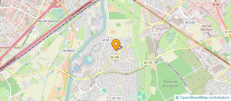 localisation de l'entreprise GROUPEMENT ENTREPRISES MULTIMEDIA L.R. à LATTES