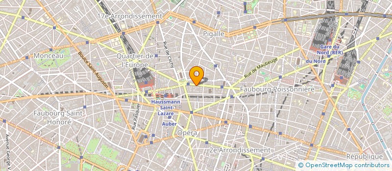 localisation de l'entreprise GROUPEMENT EPARGNE RETRAITE POPULAIRE LONGUE VIE (GERP LONGUE VIE) à PARIS
