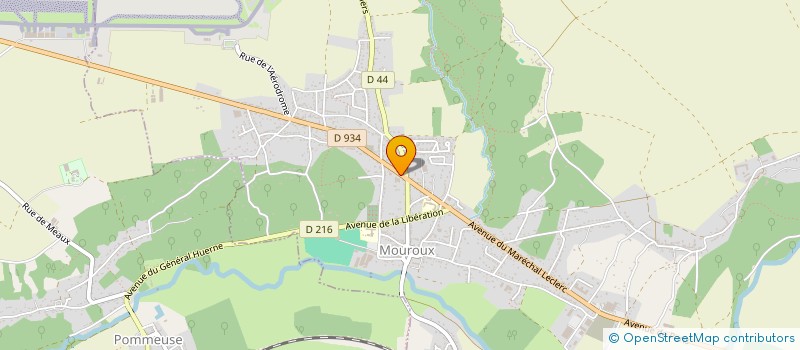 localisation de l'entreprise GROUPEMENT ET DIFFUSION VINICOLE à MOUROUX