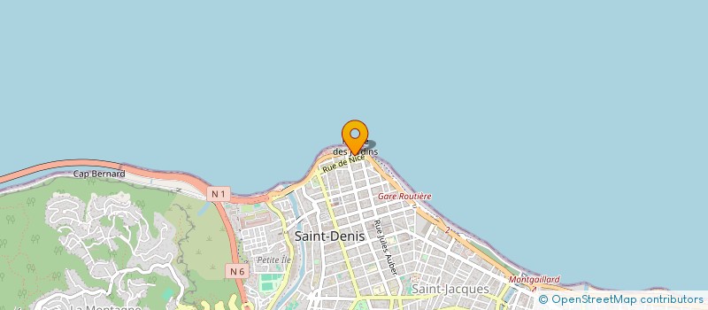 localisation de l'entreprise GROUPEMENT ETUDES COORDINATION PILOTAGE à SAINT-DENIS