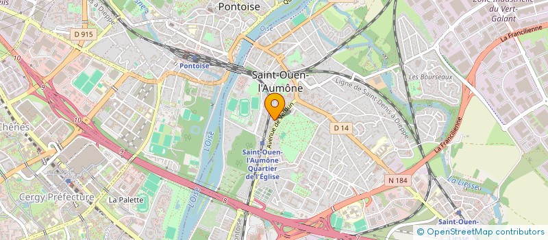 localisation de l'entreprise GROUPEMENT EUROPEEN DE SECURITE à SAINT-OUEN-L'AUMONE