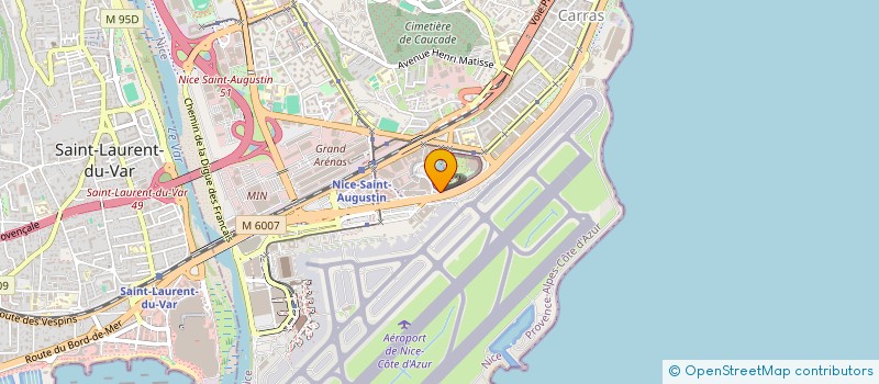 localisation de l'entreprise GROUPEMENT EXPERTS COMPT ALPES MARITIMES à NICE