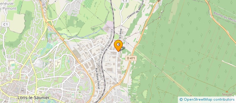 localisation de l'entreprise GROUPEMENT EXPLOIT ABATTOIRS LONS à PERRIGNY