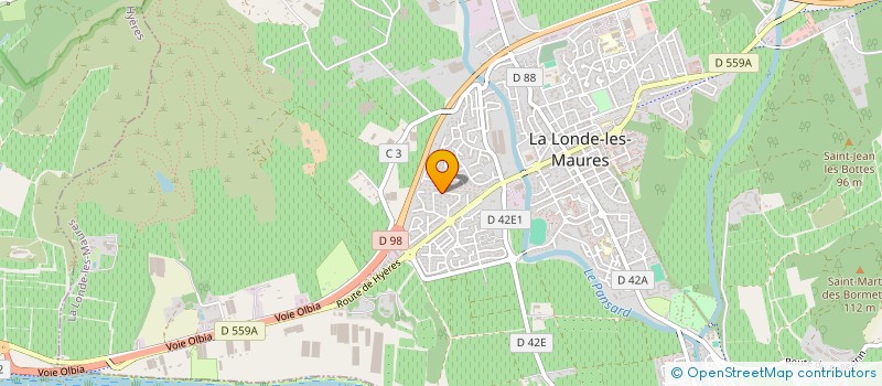 localisation de l'entreprise GROUPEMENT FABRICANTS MEUBLES à LA LONDE-LES-MAURES
