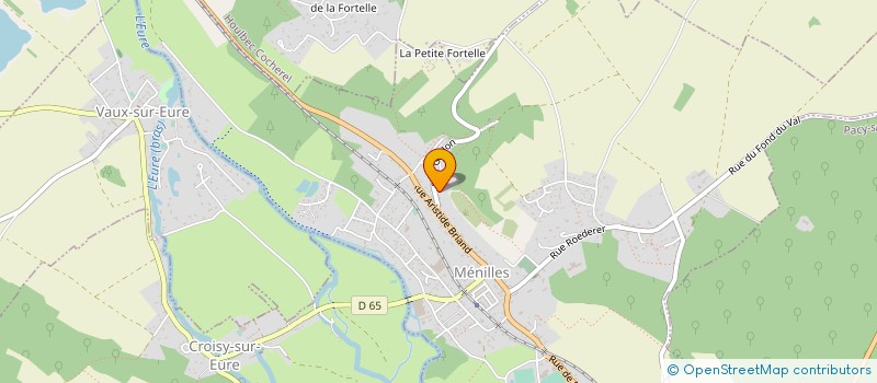 localisation de l'entreprise GROUPEMENT FABRICATION MULTI ACTIVITES  HOULBEC-COCHEREL