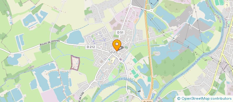 localisation de l'entreprise GROUPEMENT FEMININ LA REAL FEMININE  SPAY